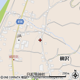 長野県中野市柳沢1149周辺の地図