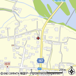 栃木県大田原市福原250-3周辺の地図