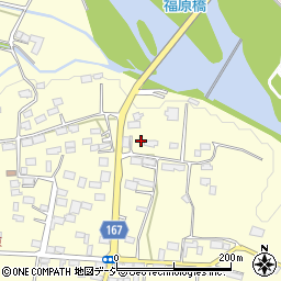 栃木県大田原市福原235-2周辺の地図