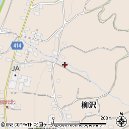 長野県中野市柳沢1156周辺の地図