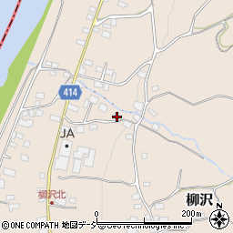 長野県中野市柳沢1152周辺の地図