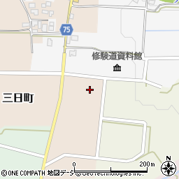 石川県羽咋郡宝達志水町三日町周辺の地図