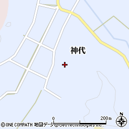 富山県氷見市神代2620周辺の地図