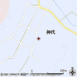 富山県氷見市神代2631-2周辺の地図
