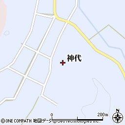 富山県氷見市神代2624周辺の地図