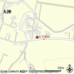 栃木県大田原市大神216周辺の地図