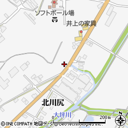 石川県羽咋郡宝達志水町北川尻カ111周辺の地図