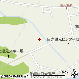 奥日光高原ホテル周辺の地図