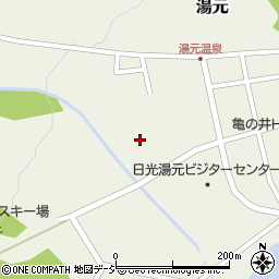 奥日光小西ホテル周辺の地図