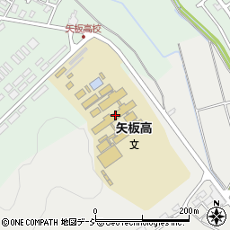 栃木県立矢板高等学校周辺の地図