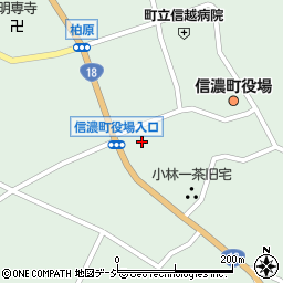 八十二銀行信濃町支店 ＡＴＭ周辺の地図