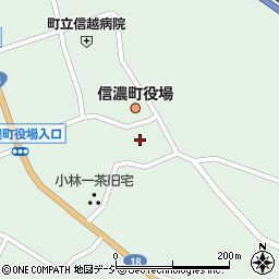 信濃町社協指定訪問介護事業所周辺の地図