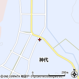 富山県氷見市神代2720周辺の地図