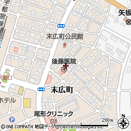 後藤医院周辺の地図
