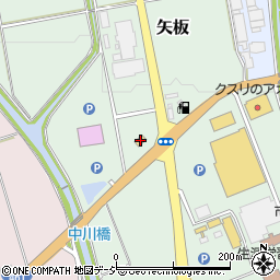 ファミリーマート矢板北店周辺の地図