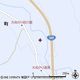 福島県矢祭町（東白川郡）大ぬかり（上町）周辺の地図