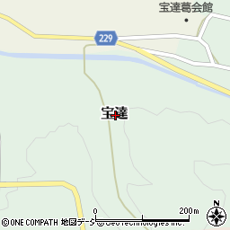 石川県羽咋郡宝達志水町宝達周辺の地図