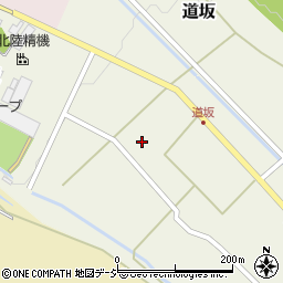 富山県魚津市道坂152周辺の地図