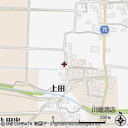 石川県羽咋郡宝達志水町上田ソ周辺の地図