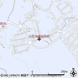 大日本集会所前周辺の地図