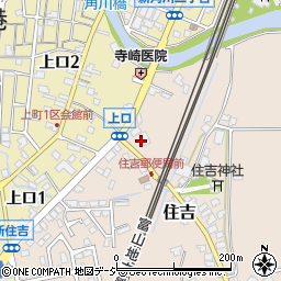 富山県魚津市住吉町周辺の地図