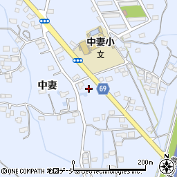 茨城県北茨城市華川町中妻349-1周辺の地図