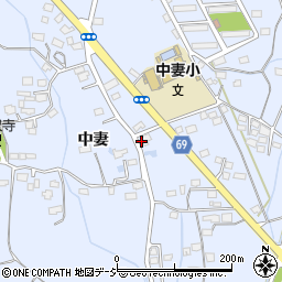 茨城県北茨城市華川町中妻349-4周辺の地図