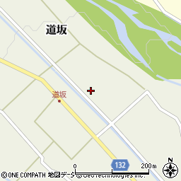 富山県魚津市道坂455周辺の地図