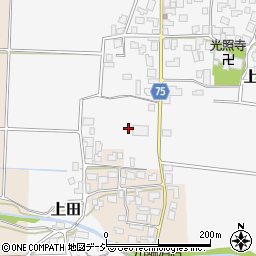 石川県羽咋郡宝達志水町上田割地周辺の地図