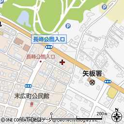 栃木県県営住宅管理事務所　塩那プラザ周辺の地図