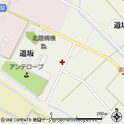 富山県魚津市道坂103-1周辺の地図