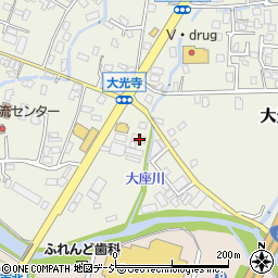 富山県魚津市大光寺1350周辺の地図