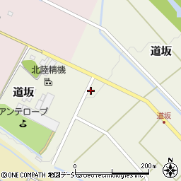 富山県魚津市道坂170周辺の地図