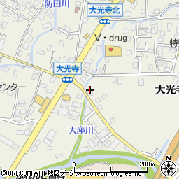 富山県魚津市大光寺521周辺の地図