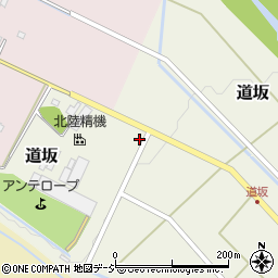 富山県魚津市道坂103-2周辺の地図