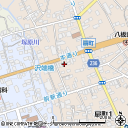 はせざかメガネ矢板店周辺の地図