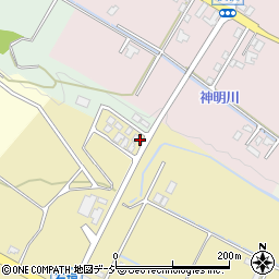 富山県魚津市石垣村周辺の地図
