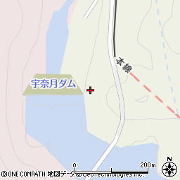北陸地方整備局黒部河川事務所　宇奈月ダム管理所周辺の地図