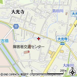 富山県魚津市大光寺1285周辺の地図