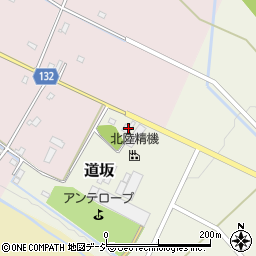 富山県魚津市道坂3周辺の地図
