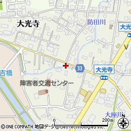 富山県魚津市大光寺1843周辺の地図