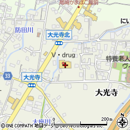 Ｖ・ｄｒｕｇ　魚津南店周辺の地図