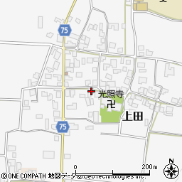 石川県宝達志水町（羽咋郡）上田（カ）周辺の地図