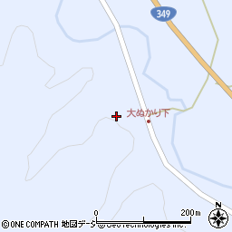 福島県東白川郡矢祭町大ぬかり児墓周辺の地図