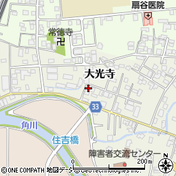 富山県魚津市大光寺2066周辺の地図