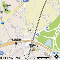 栃木県矢板市針生4周辺の地図