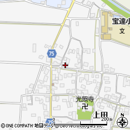 石川県羽咋郡宝達志水町上田キ113周辺の地図
