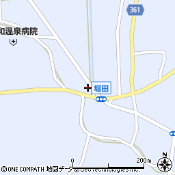 富山県氷見市堀田206周辺の地図