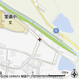 石川県羽咋郡宝達志水町上田ユ周辺の地図