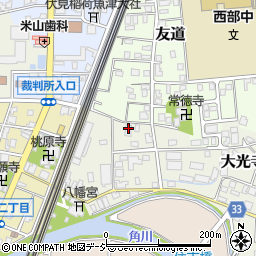 富山県魚津市大光寺2473周辺の地図